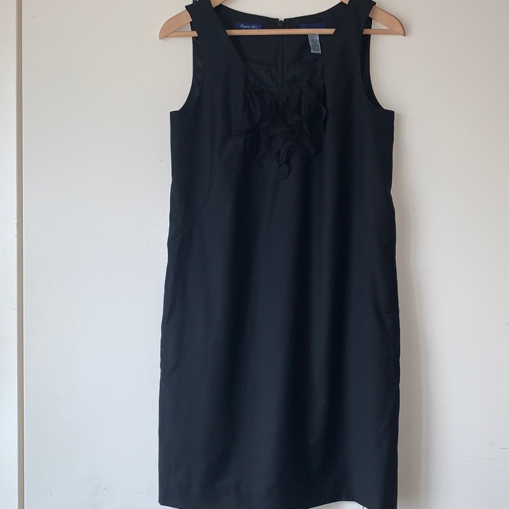 J. Crew front chest accent wool dress